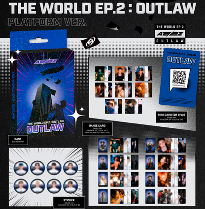 (RESTOCK) ATEEZ - THE WORLD EP2 OUTLAW Platform Version.