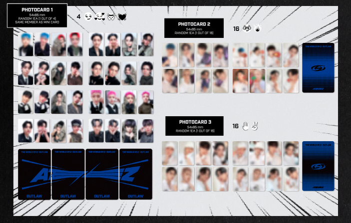 (RESTOCK) ATEEZ - THE WORLD EP2 OUTLAW Platform Version.