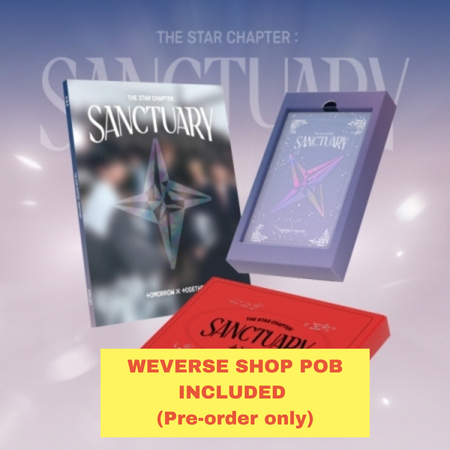 TOMORROW X TOGETHER (TXT) - [THE STAR CHAPTER: SANCTUARY] (WEVERSE SHOP POB included)(3 Versions) Random or Set