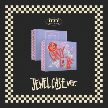 ITZY 1st album CRAZY IN LOVE, SPECIAL EDITION, JEWEL CASE VERSION