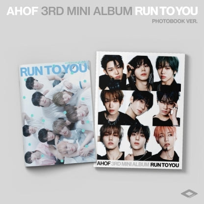 AHOF - 3rd Mini Album [RUN TO YOU] Photobook Version (2 Versions)(RESTOCK 2026-08-10) Random 1ea