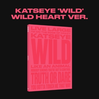 (PRE-ORDER 2026-08-14) KATSEYE - [WILD] International Retailer Exclusive - WILD HEART VERSION