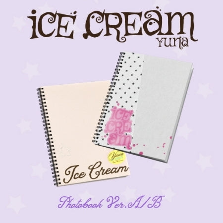 (PRE-ORDER 2026-03-23) YUNA (ITZY) - 1st Mini Album [Ice Cream] Photobook Version (2 Versions) Random 1ea (POB Included - Pre-order only)