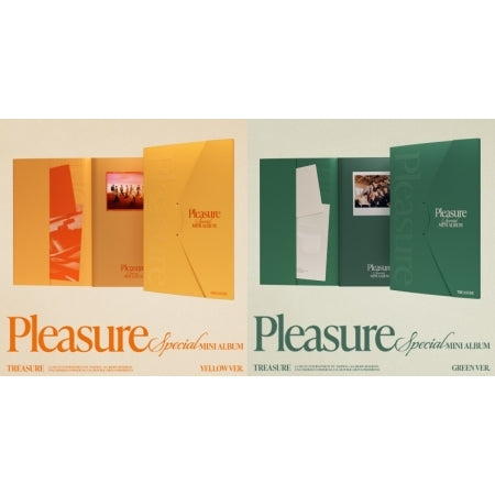 TREASURE - Special Mini Album [Pleasure] (2 Versions)(MAKESTAR POB Included!!).
