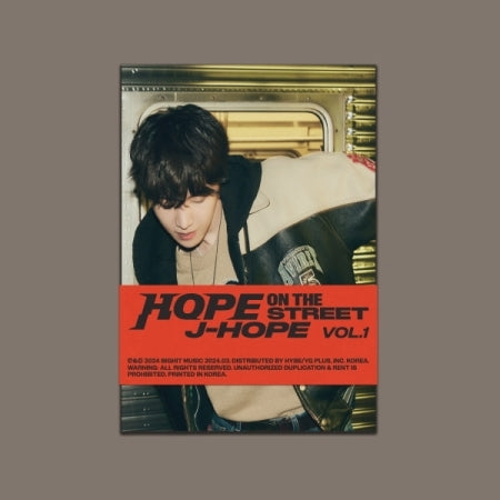J-HOPE Hope On The Street Vol. 1 Weverse Albums Version.