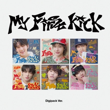 (PRE-ORDER 2026-04-06) KickFlip - 4th Mini Album [My First Kick] Digipack Version (6 Versions) Random 1ea.