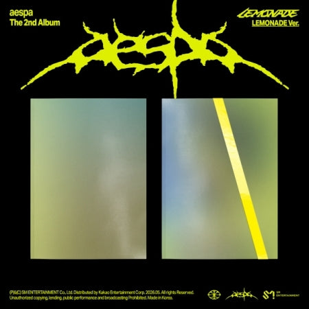 (PRE-ORDER 2026-05-29) aespa - 2nd Album [LEMONADE] LEMONADE Version (2 Versions) Random 1ea (POB MUSICPLANT POB Included)