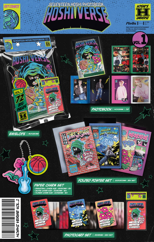 (PRE-ORDER 2026-03-31) HOSHI (Seventeen) - Photobook [HOSHI VERSE] Vol. 1