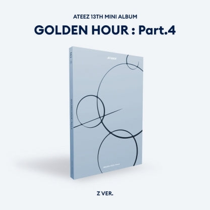 ATEEZ - 13th Mini Album [GOLDEN HOUR : Part.4] Standard Version (3 Versions)(POB Option available)