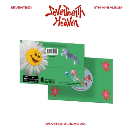 SEVENTEEN - 11th Mini Album [SEVENTEENTH HEAVEN] Weverse Album Version.