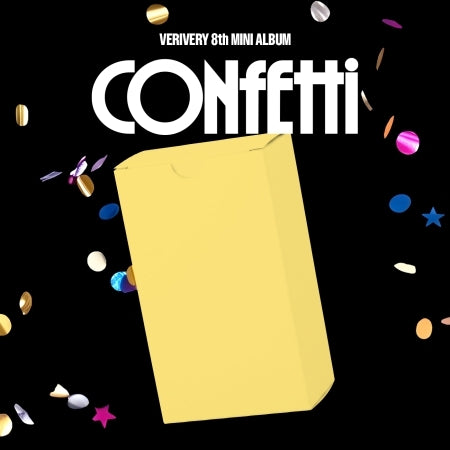 (PRE-ORDER 2026-09-07) VERIVERY 베리베리 - 8th Mini Album [CONFETTI] Luckycharm Version