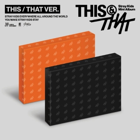 (PRE-ORDER 2026-08-07) Stray Kids - [THIS & THAT] Standard Version (2 Versions) Random 1ea (POB Included - Pre-order only)