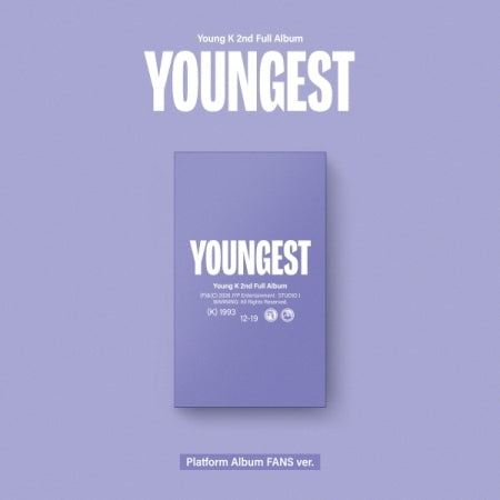 (PRE-ORDER 2026-07-27) Young K (DAY6) - 2nd Full Album [YOUNGEST] Platform Album FANS Version