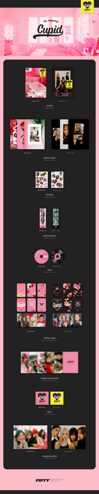 FIFTY FIFTY - 1st Single Album The Beginning: Cupid