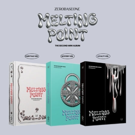 ZEROBASEONE, 2ND MINI ALBUM, MELTING POINT (3 Versions).