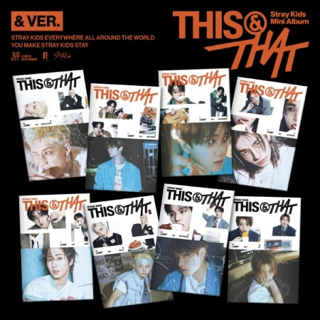 (PRE-ORDER 2026-08-07) Stray Kids - [THIS & THAT] & Version (8 Versions) Random 1ea (Makestar POB Included - Pre-order only)