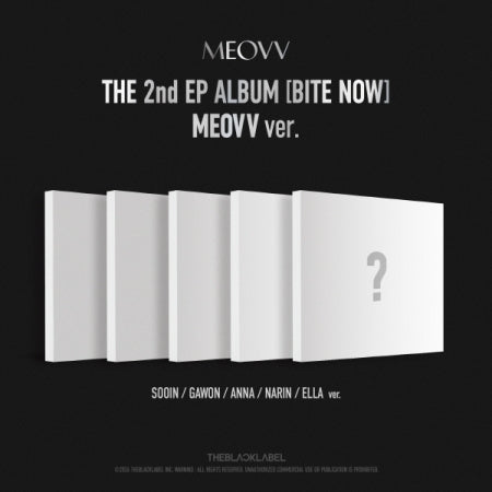 (PRE-ORDER 2026-06-01) MEOVV - 2nd EP Album [BITE NOW] MEOVV Version (5 Versions) Random 1ea
