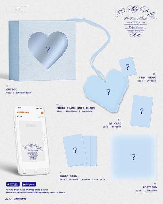 (PRE-ORDER 2026-01-08) CHUU - The First Album [XO, My Cyberlove] XO Version