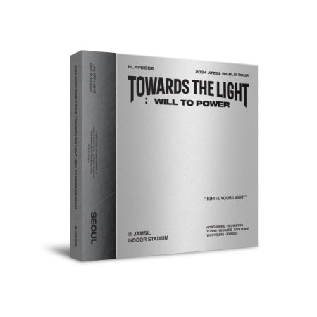 ATEEZ - 2024 ATEEZ WORLD TOUR [TOWARDS THE LIGHT : WILL TO POWER] IN SEOUL PLAYCODE (POB - Postcard 1ea Included)