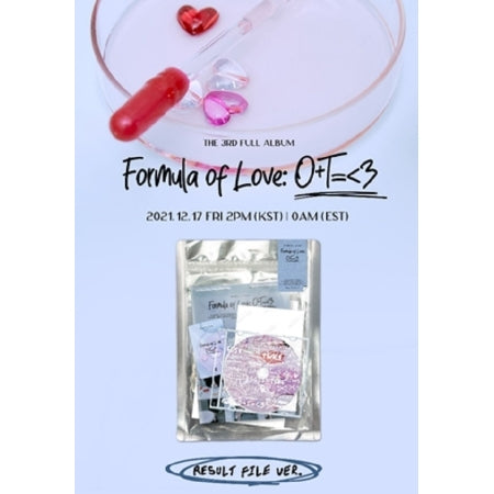 TWICE - 3rd Album [Formula of Love: O+T=<3] Result File Version (RESTOCK 2026-05-22)