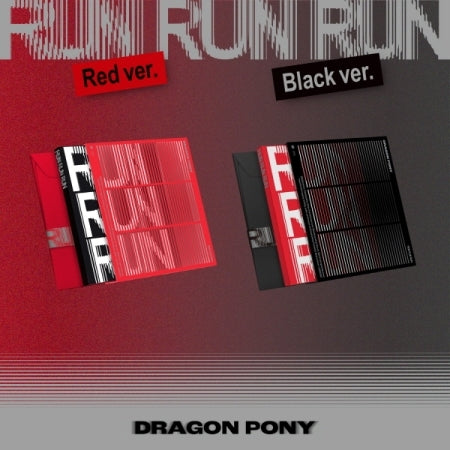 (PRE-ORDER 2026-03-11) Dragon Pony - 3rd EP Album [RUN RUN RUN] Standard Version (2 Versions).
