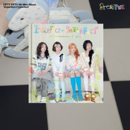 (PRE-ORDER 2026-06-01) FIFTY FIFTY - 4th Mini Album [Imperfect-I'mperfect] (2 Versions) Random 1ea