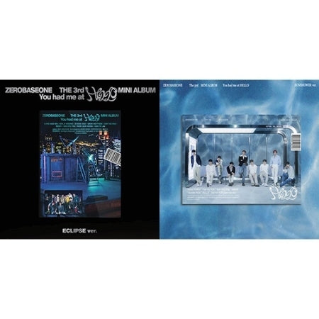 Zerobaseone 3rd Mini Album You had me at HELLO (2 Versions).