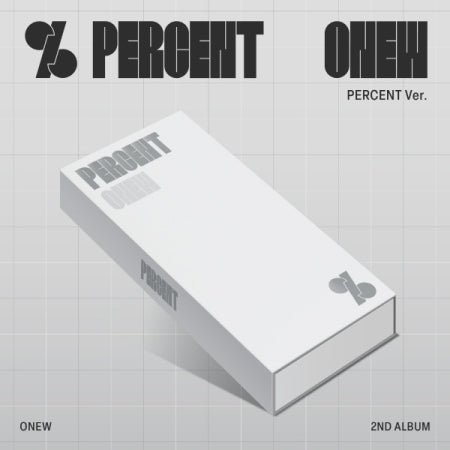 Onew (SHINee) - 2nd Album [Percent] PERCENT Version.