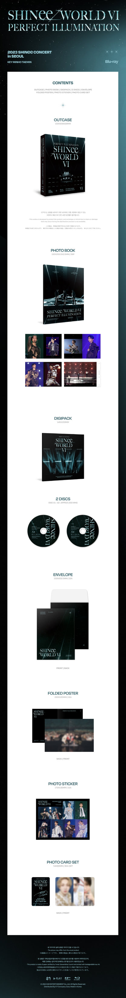 SHINEE World VI Perferct Illumination in Seoul Blu-ray Version