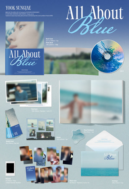 Yook Sung Jae (BTOB) - 1st Mini Album [All About Blue]