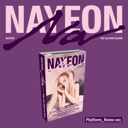 Nayeon Twice 2nd Mini Album : NA Platform Nemo Version.