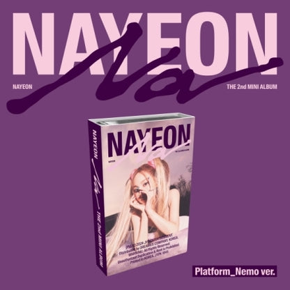 Nayeon Twice 2nd Mini Album : NA Platform Nemo Version.