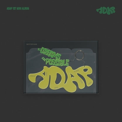 (PRE-ORDER 2026-11-06) ADAP 에이댑 - 1st Mini Album [ALL DREAMS ARE POSSIBLE]