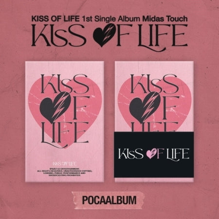 Kiss of Life 1st Single Album Midas Touch Pocaalbum