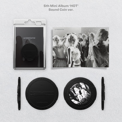 (PRE-ORDER 2026-07-10) LE SSERAFIM - 5th Mini Album [HOT] Sound Coin Version