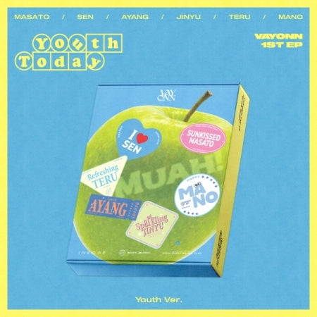 (PRE-ORDER 2026-07-06) VAYONN (베이온) - 1st EP Album [Youth Today] Youth Version
