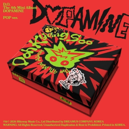 (PRE-ORDER 2026-09-08) D.O. Doh Kyung Soo (EXO) - 4th Mini Album [DOPAMINE] POP Version