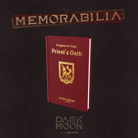 ENHYPEN Dark Moon Special Album Memorabilia Vargr Version.