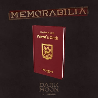 ENHYPEN Dark Moon Special Album Memorabilia Vargr Version.