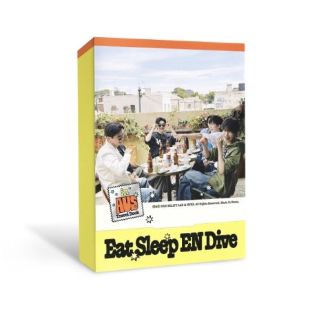 (PRE-ORDER 2026-06-25) ENHYPEN - TRAVEL BOOK [먹고 자고 빠지고 in 호주 | Eat Sleep EN Drive in AUS]