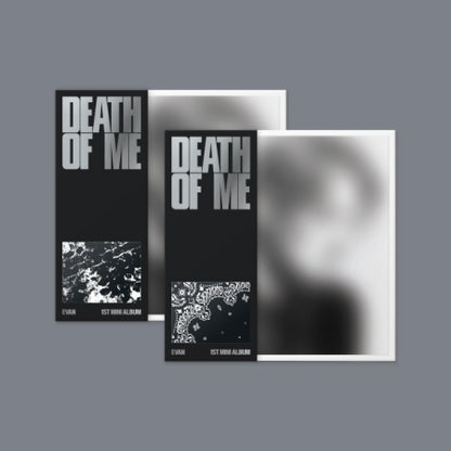 (PRE-ORDER 2026-09-07) EVAN 에반 - 1st Mini Album [DEATH OF ME] BANDANA Version (2 Versions) Set