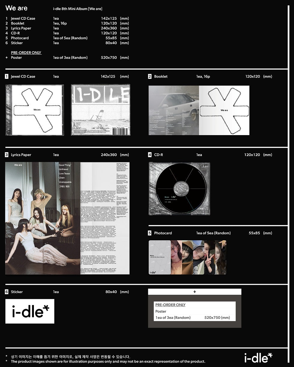 i-dle - 8th Mini Album [We are] Special Jewel Version