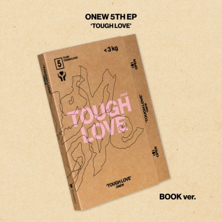 Onew (SHINee) - 5th Mini Album [TOUGH LOVE] BOOK Version.