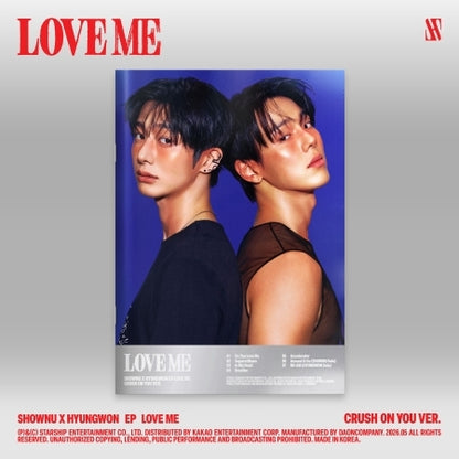 Shownu X Hyungwon (Monsta X) - EP Album [LOVE ME] Standard Version (3 Versions)