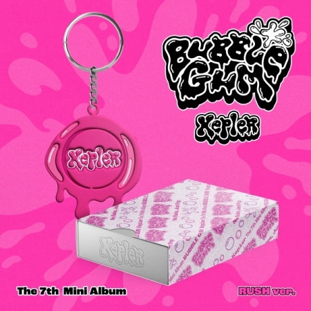 (PRE-ORDER 2025-08-20) Kep1er - 7th Mini Album [BUBBLE GUM] RUSH Version (Keyring Version)