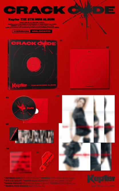 (PRE-ORDER 2026-04-01) Kep1er - 8th Mini Album [CRACK CODE](2 Versions) Set