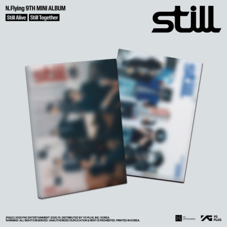 (PRE-ORDER 2026-10-08) N.Flying 엔플라잉 - 9th Mini Album [Still] Photobook Version (2 Versions) Random 1ea