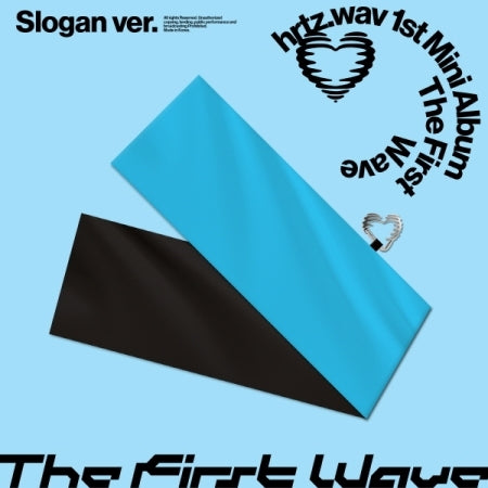 (PRE-ORDER 2026-04-09) hrtz.wav - 1st Mini Album [The First Wave] Slogan Version (Limited Version)