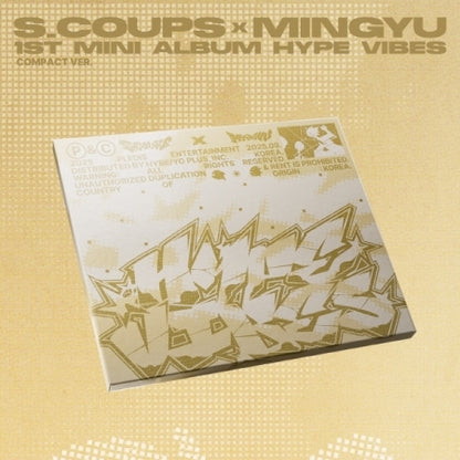 (PRE-ORDER 2025-09-29) S.COUPS x MINGYU (Seventeen) - 1st Mini Album [HYPE VIBES] Compact Version
