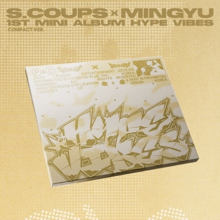 (PRE-ORDER 2025-09-29) S.COUPS x MINGYU (Seventeen) - 1st Mini Album [HYPE VIBES] Compact Version